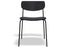 Rylie Chair - Black Stained Ash Seat and Backrest