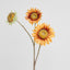 Sunflower Spray 87cm Orange