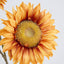 Sunflower Spray 87cm Orange