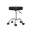 Artiss Salon Stool Round Swivel Chair Black