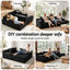 Modular Sectional Sofa Bed Convertible L-Shaped Couch with Deep Seat for Living Room