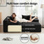 Modular Sectional Sofa Bed Convertible L-Shaped Couch with Deep Seat for Living Room