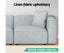 Artiss Modular Sofa Chaise Set 2-Seater Grey