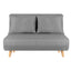 Sofa Bed 2 Seater Convertible Couch Recliner Lounge Chair Linen
