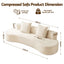 228cm Modular Sofa Bed Sectional Boneless Couches for Living Room No Assembly Required