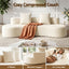 228cm Modular Sofa Bed Sectional Boneless Couches for Living Room No Assembly Required