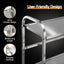 Cefito 2-Tier Stainless Steel Kitchen Trolley with Wheels 84x56x98cm