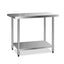 Cefito 1219x610mm Stainless Steel Kitchen Bench 430