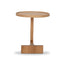 45cm Round Side Table - Natural Oak