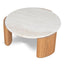 Nested Marble Coffee Table - Natural