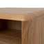 50cm Bedside Table - Natural