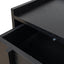 50cm Bedside Table - Black