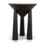 45cm Round Side Table - Full Black