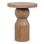 40cm Round Side Table - Natural