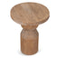 40cm Round Side Table - Natural