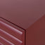 48cm Bedside Table - Red