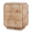 51cm Bedside Table - Aspen Burls
