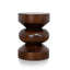 33cm Side Table - Walnut