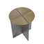 38cm Round Side Table - Stainless Steel