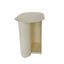 50cm Side Table - Ivory White