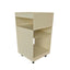 35cm Square Side Table - Ivory White