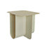 45cm Side Table - Ivory White