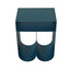 35.5cm Side Table - Navy Blue