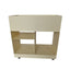 60cm Side Table - Ivory White
