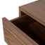 55cm Bedside Table - Walnut