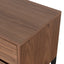 55cm Bedside Table - Walnut