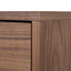 55cm Bedside Table - Walnut