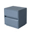 50cm Bedside Table - Light Blue