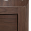 51cm Bedside Table - Walnut
