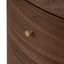 51cm Bedside Table - Walnut