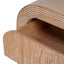 55cm Bedside Table - Light Natural