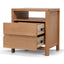 50cm Bedside Table - Natural