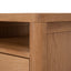50cm Bedside Table - Natural