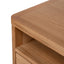 50cm Bedside Table - Natural