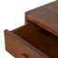 50cm Bedside Table - Walnut
