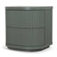 Bedside Table - Sage Green