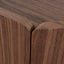 60cm Bedside Table - Walnut