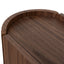 60cm Bedside Table - Walnut