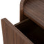 60cm Bedside Table - Walnut