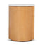 Round Bedside Table - Natural