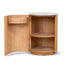 Round Bedside Table - Natural