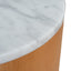 Round Bedside Table - Natural