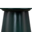 60cm Round Tempered Glass Side Table - Green