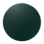 60cm Round Tempered Glass Side Table - Green