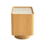 Stone Top Bedside Table - Natural