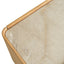 Stone Top Bedside Table - Natural